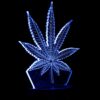 Shop 3D Cannabis Leaf Lamp in australian