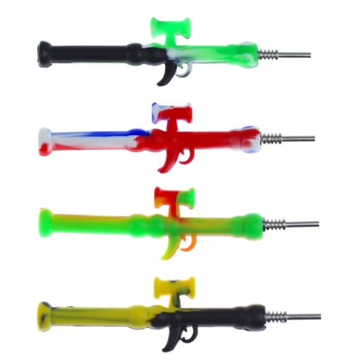 Shop Assorted Silicone Dab-zooka Dab Straw in australian