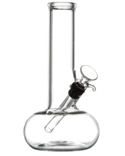 Shop Clear Glass Buoy Base Beaker Bong in australian