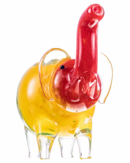 Shop Glass Elephant Hand Pipe in australian