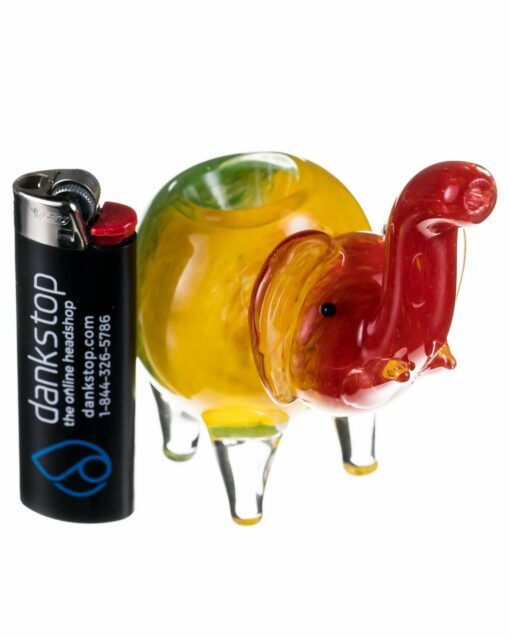 Shop Glass Elephant Hand Pipe in australian