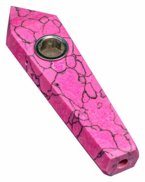 Shop Howlite Stone Pipe in australian