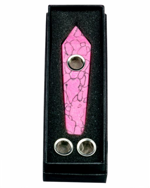 Shop Howlite Stone Pipe in australian