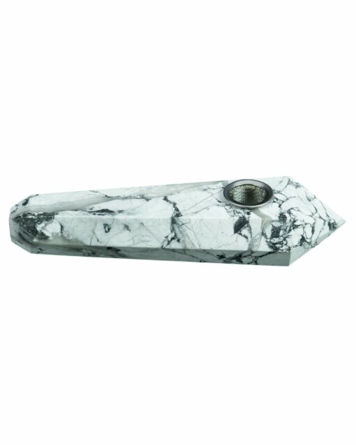 Shop Howlite Stone Pipe in australian