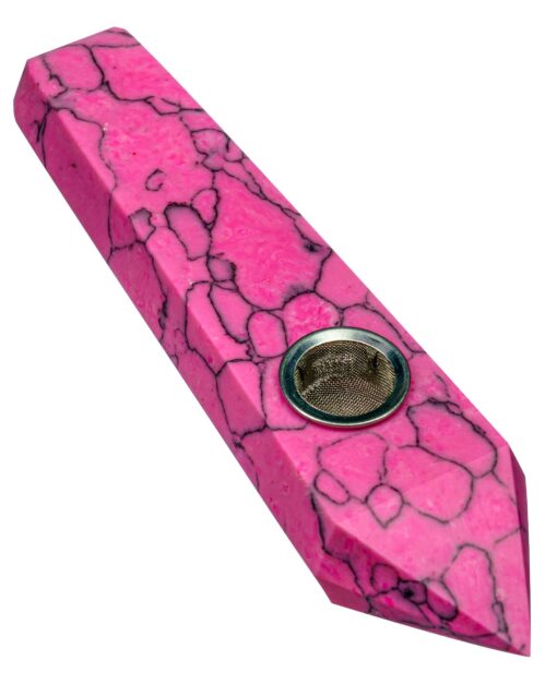Shop Howlite Stone Pipe in australian