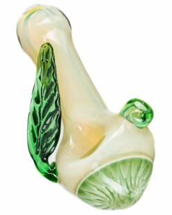 Shop Leafy Green Mushroom Milli Spoon Pipe in australian
