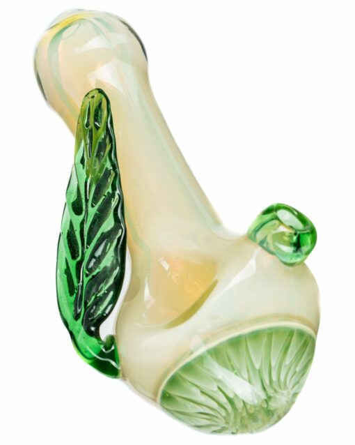 Shop Leafy Green Mushroom Milli Spoon Pipe in australian