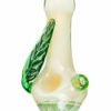 Shop Leafy Green Mushroom Milli Spoon Pipe in australian