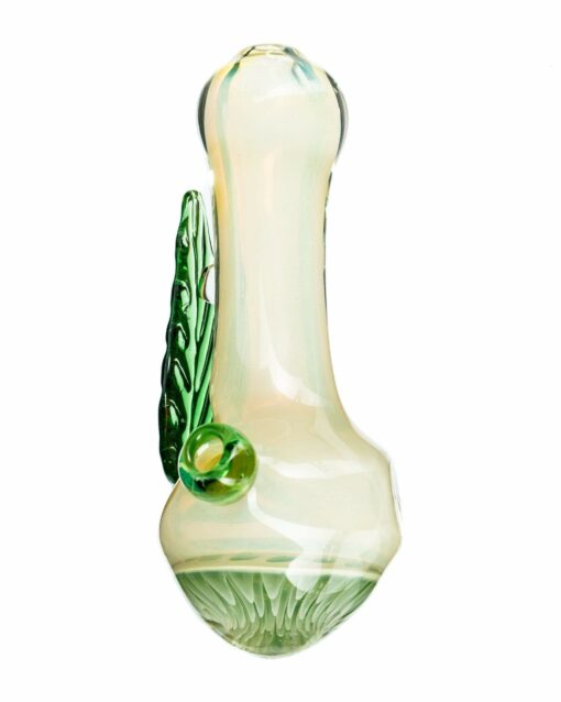 Shop Leafy Green Mushroom Milli Spoon Pipe in australian