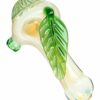 Shop Leafy Green Mushroom Milli Spoon Pipe in australian