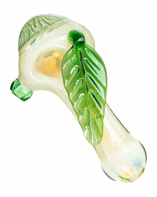 Shop Leafy Green Mushroom Milli Spoon Pipe in australian