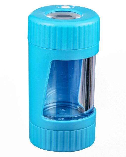 Shop LED Viewing Chamber Stash Jar and Grinder in australian