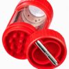 Shop LED Viewing Chamber Stash Jar and Grinder in australian