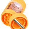 Shop LED Viewing Chamber Stash Jar and Grinder in australian
