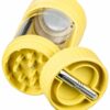 Shop LED Viewing Chamber Stash Jar and Grinder in australian