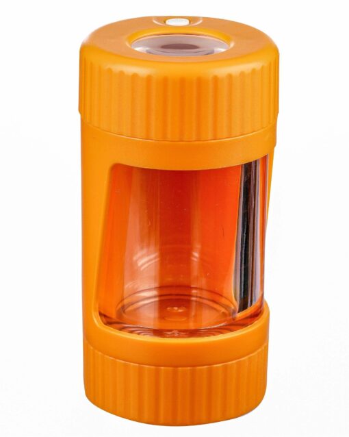 Shop LED Viewing Chamber Stash Jar and Grinder in australian