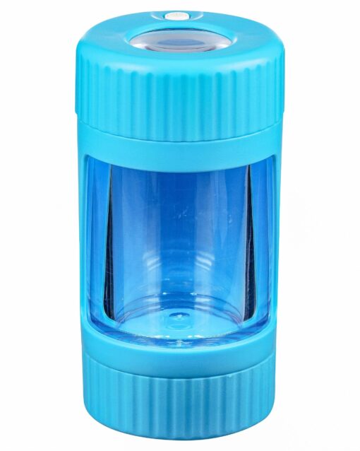 Shop LED Viewing Chamber Stash Jar and Grinder in australian