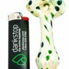 Shop Milky Spotted Spoon Pipe in australian