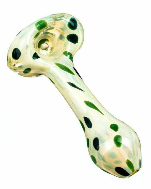 Shop Milky Spotted Spoon Pipe in australian