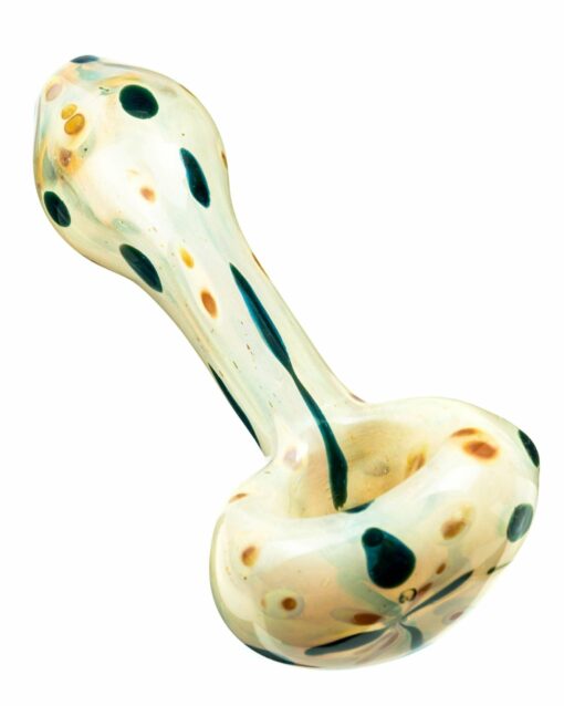 Shop Milky Spotted Spoon Pipe in australian
