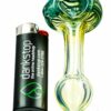 Shop Raked Face Fumed Spoon Pipe in australian