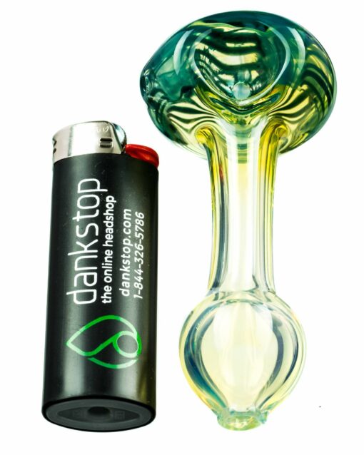 Shop Raked Face Fumed Spoon Pipe in australian