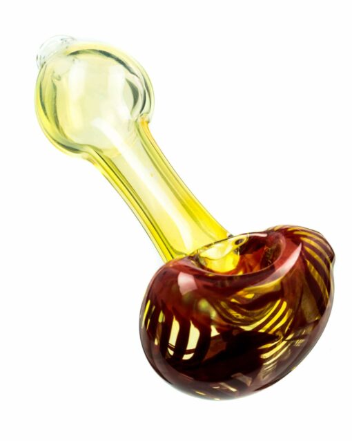 Shop Raked Face Fumed Spoon Pipe in australian