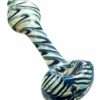 Shop Raked Silver Fumed Mini Spoon Pipe in australian