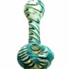 Shop Raked Silver Fumed Mini Spoon Pipe in australian