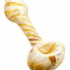 Shop Raked Silver Fumed Mini Spoon Pipe in australian