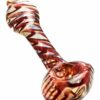 Shop Raked Silver Fumed Mini Spoon Pipe in australian
