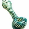 Shop Raked Silver Fumed Mini Spoon Pipe in australian