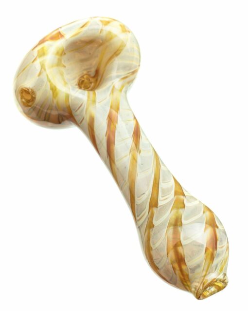 Shop Raked Silver Fumed Spoon Pipe in australian