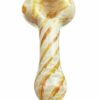 Shop Raked Silver Fumed Spoon Pipe in australian