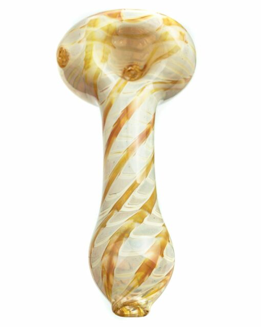 Shop Raked Silver Fumed Spoon Pipe in australian