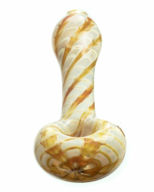 Shop Raked Silver Fumed Spoon Pipe in australian