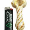 Shop Raked Silver Fumed Spoon Pipe in australian