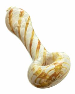 Shop Raked Silver Fumed Spoon Pipe in australian