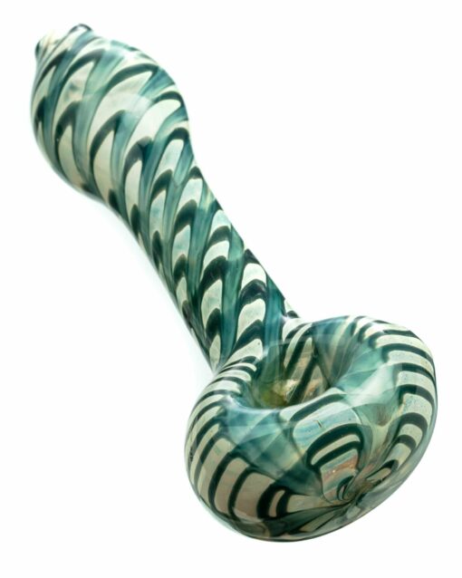 Shop Raked Silver Fumed Spoon Pipe in australian