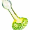 Shop Spiral Face Fumed Mini Spoon Pipe in australian