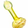 Shop Spiral Face Fumed Mini Spoon Pipe in australian