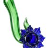 Shop Violet Flower Spoon Pipe in australian