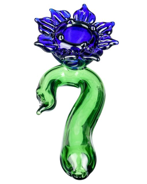 Shop Violet Flower Spoon Pipe in australian