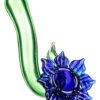 Shop Violet Flower Spoon Pipe in australian