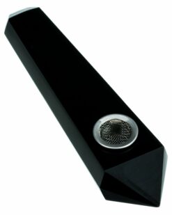 Shop "Yin" Quartz Crystal Stone Pipe in australian