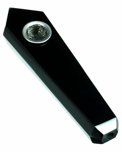 Shop "Yin" Quartz Crystal Stone Pipe in australian