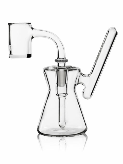 Shop GRAV® Hourglass Pocket Bubbler Rig - Clear in australian