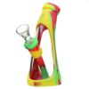 Shop PILOT DIARY Silicone Glass Mini Horn Bong w/ Ice Catcher - 14mm Female Joint in australian