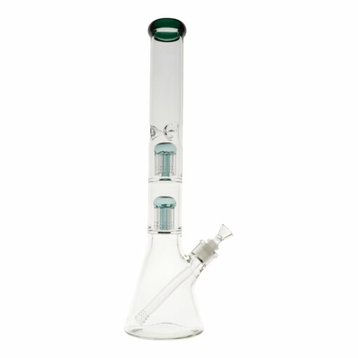 Shop Double Colored Tree Perc Beaker - 18in in australian