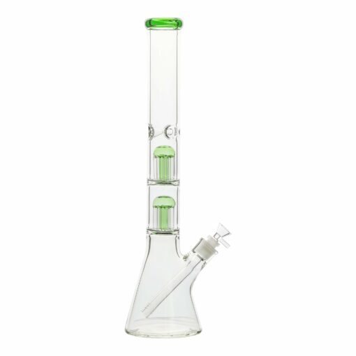 Shop Double Colored Tree Perc Beaker - 18in in australian